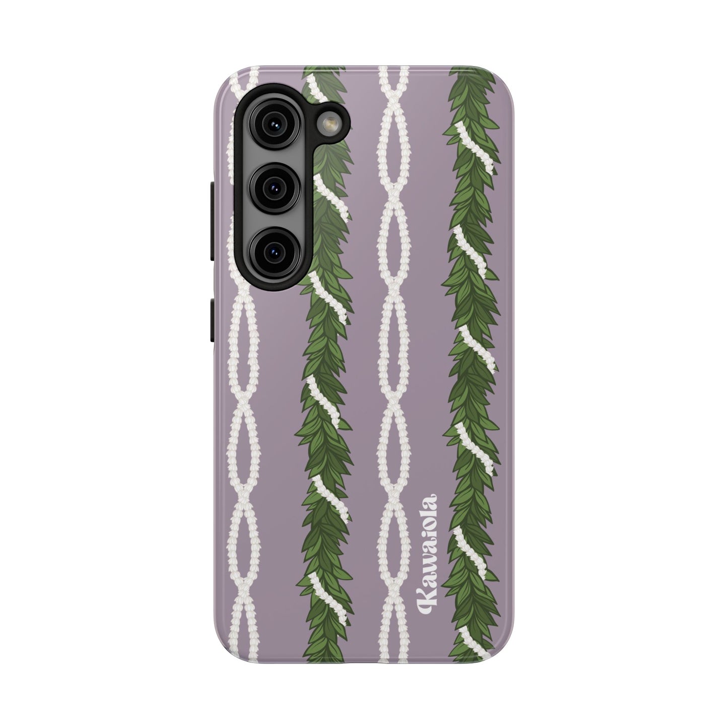 Maile & Pīkake LeiTough Phone Case