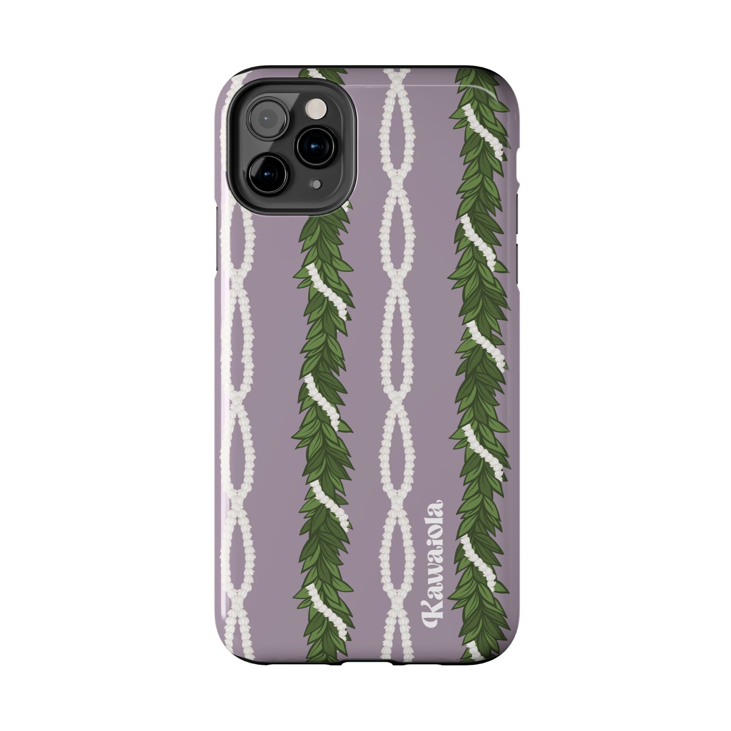 Maile & Pīkake LeiTough Phone Case