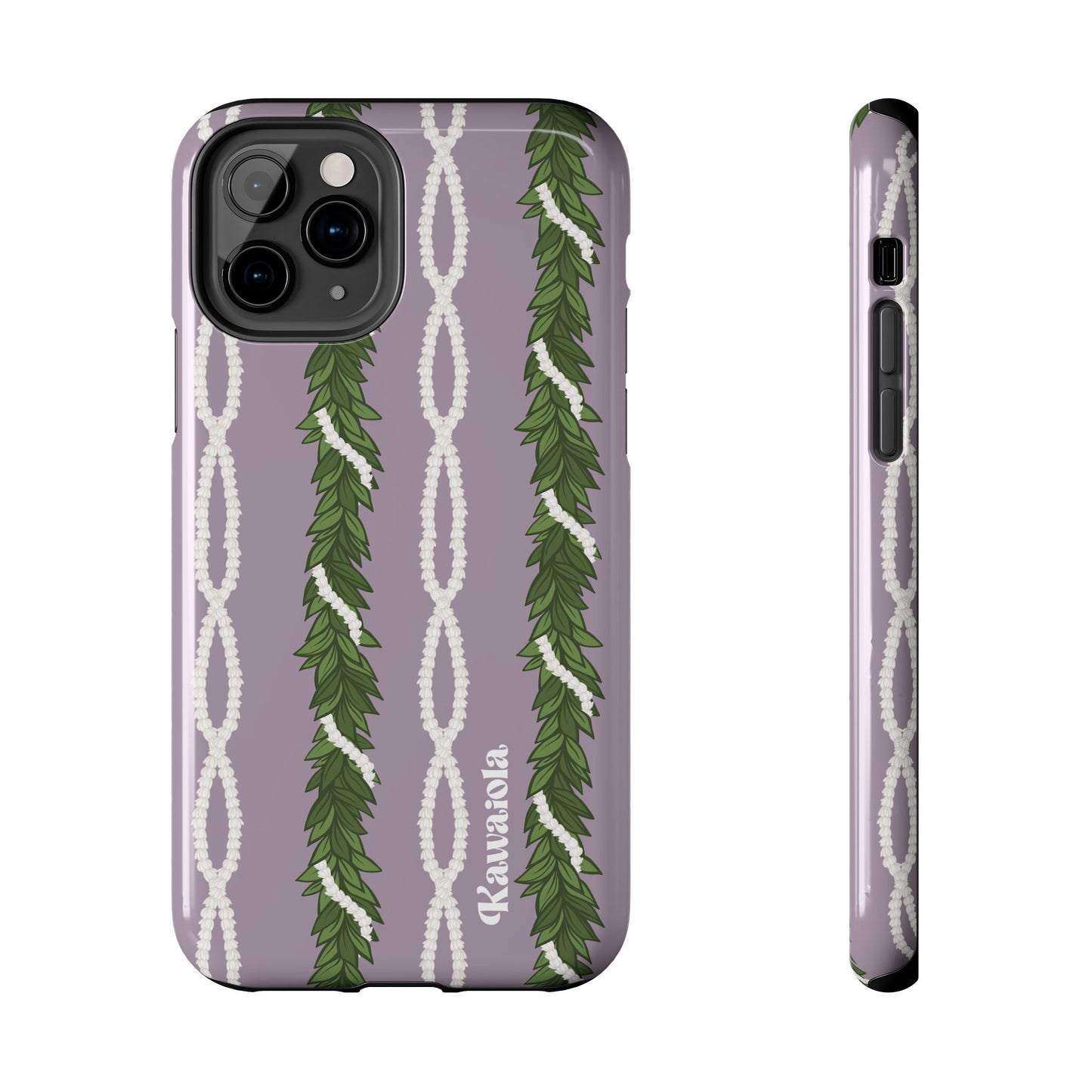 Maile & Pīkake LeiTough Phone Case