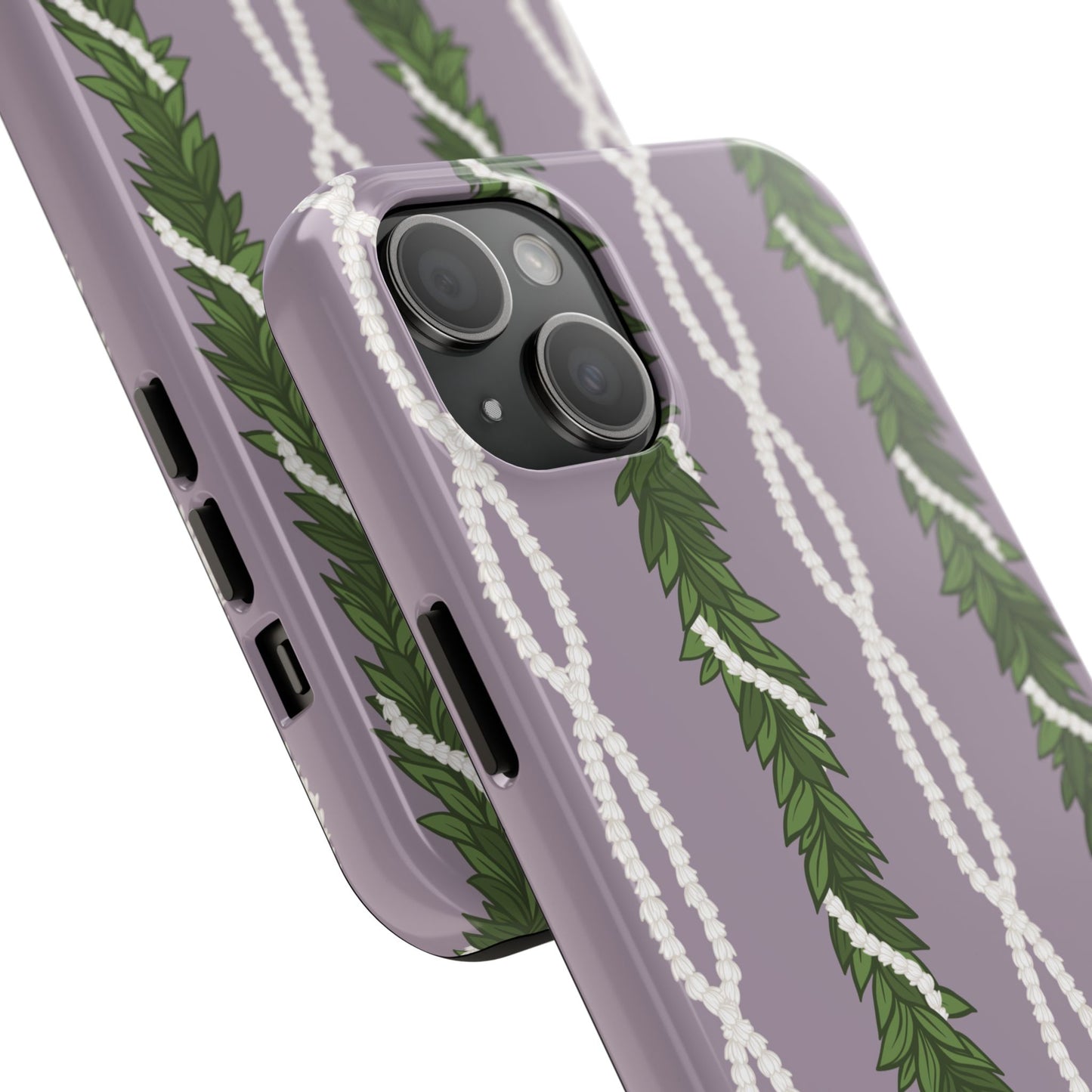 Maile & Pīkake LeiTough Phone Case
