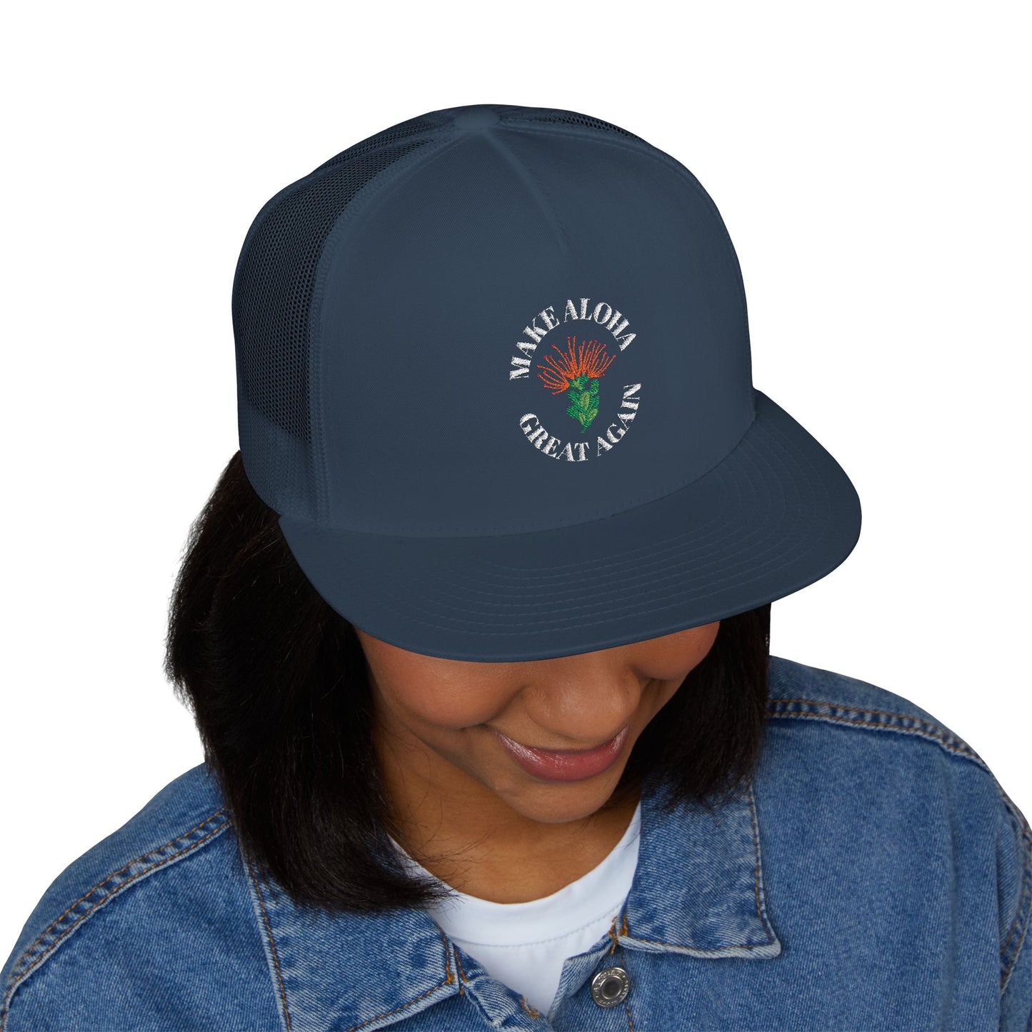 Make Aloha Great Again Trucker Hatd