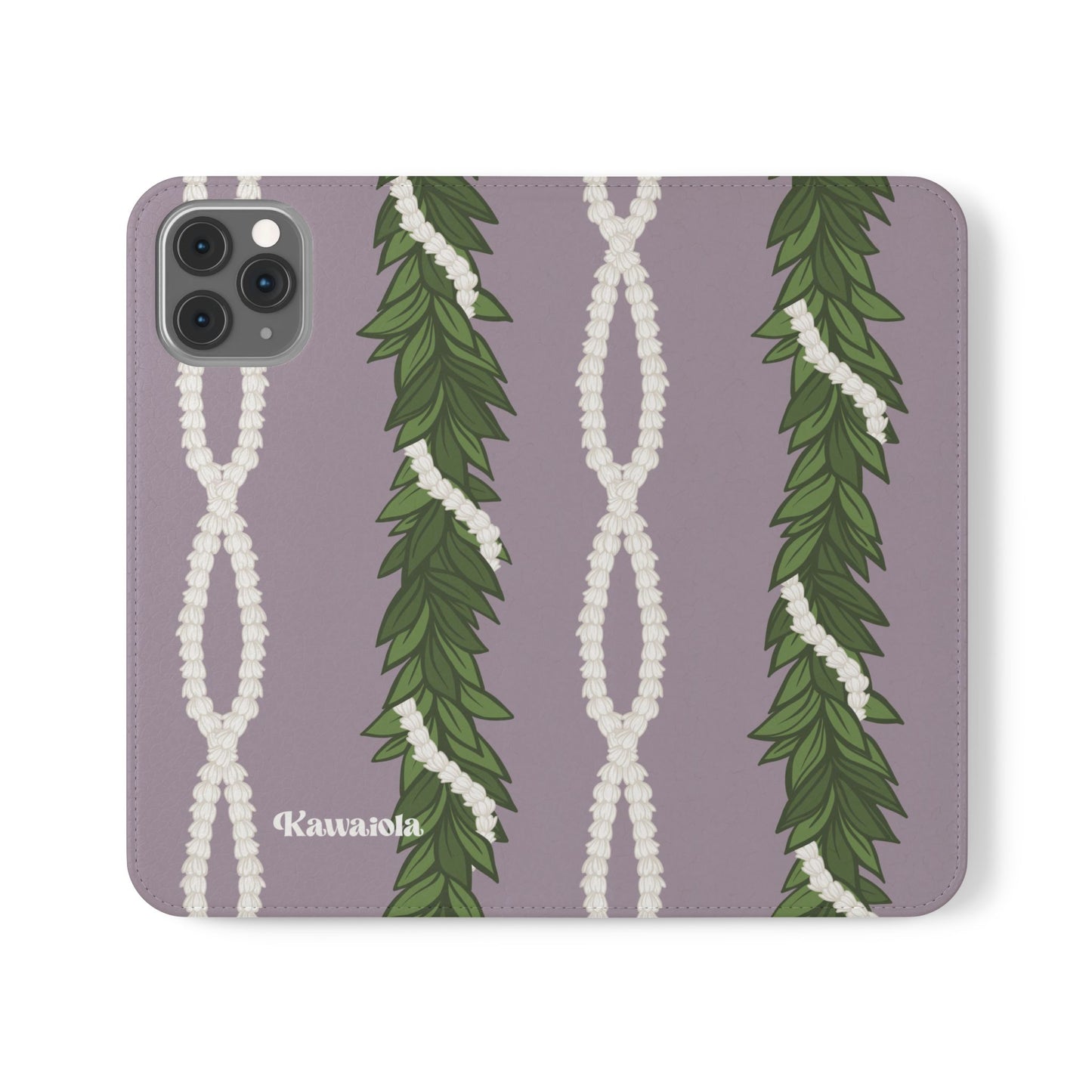 Maile & Pīkake Flip Case