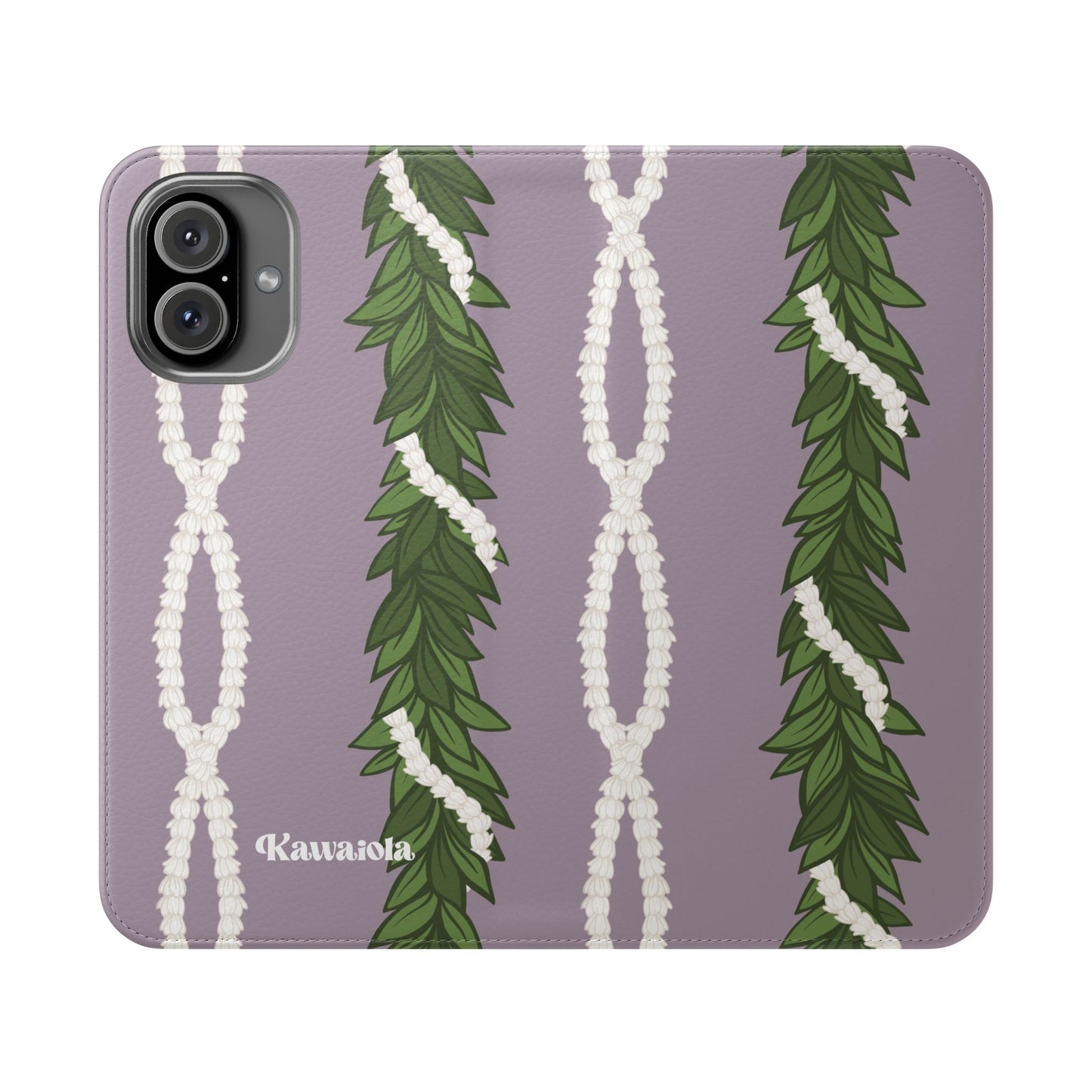 Maile & Pīkake Flip Case