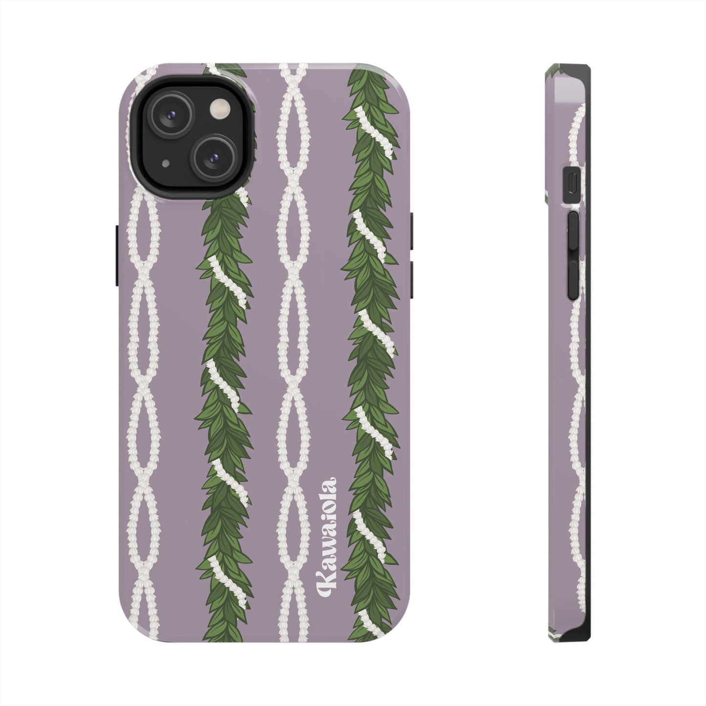 Maile & Pīkake LeiTough Phone Case