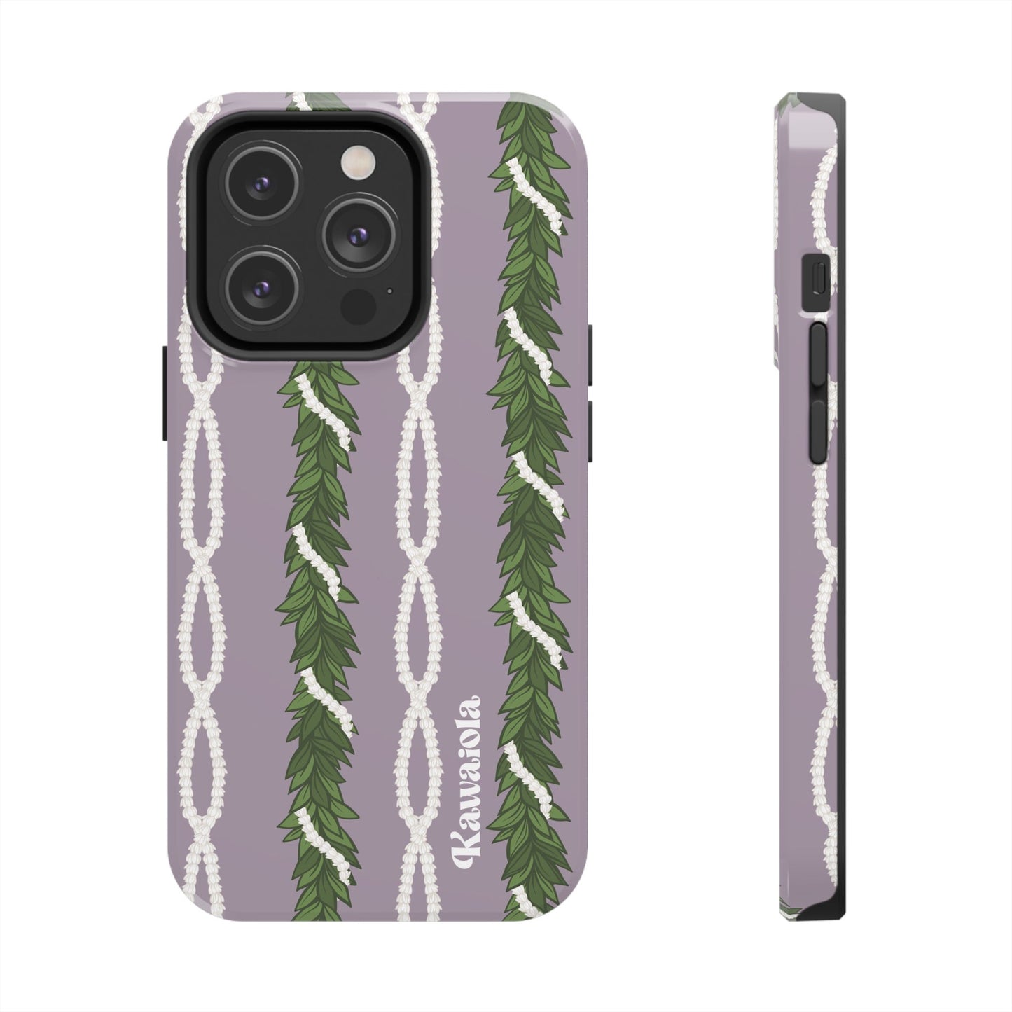 Maile & Pīkake LeiTough Phone Case