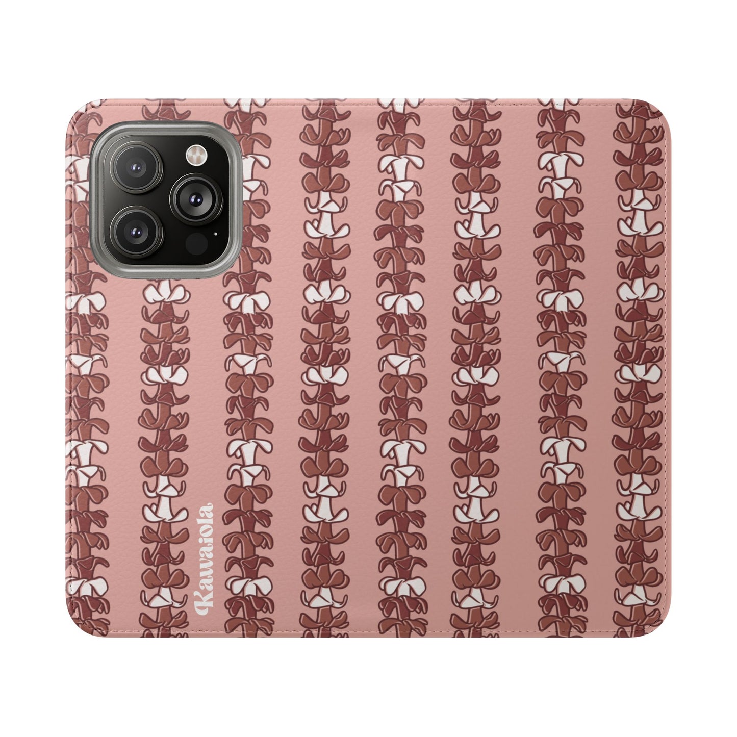 Puakenikeni Lei Flip Case