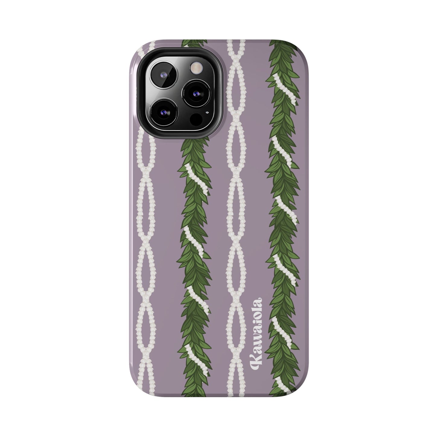 Maile & Pīkake LeiTough Phone Case