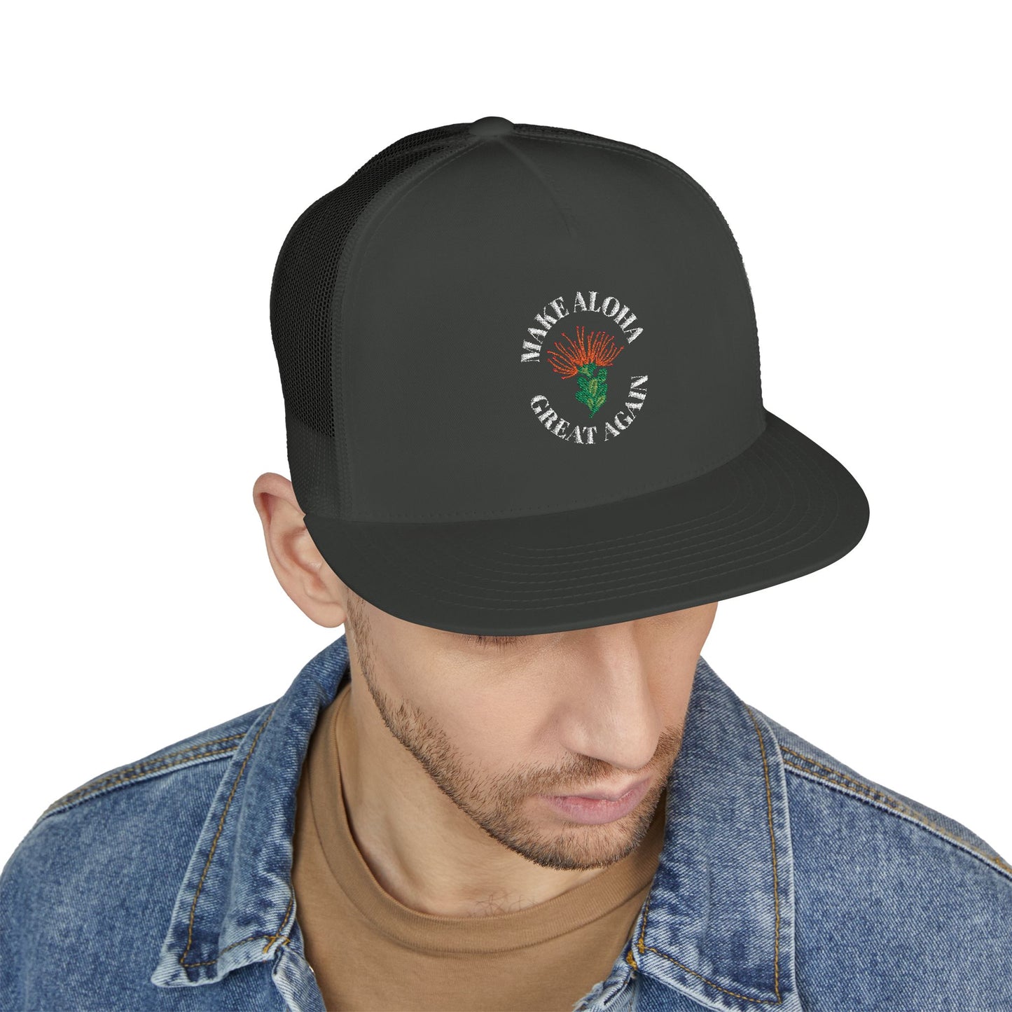 Make Aloha Great Again Trucker Hatd