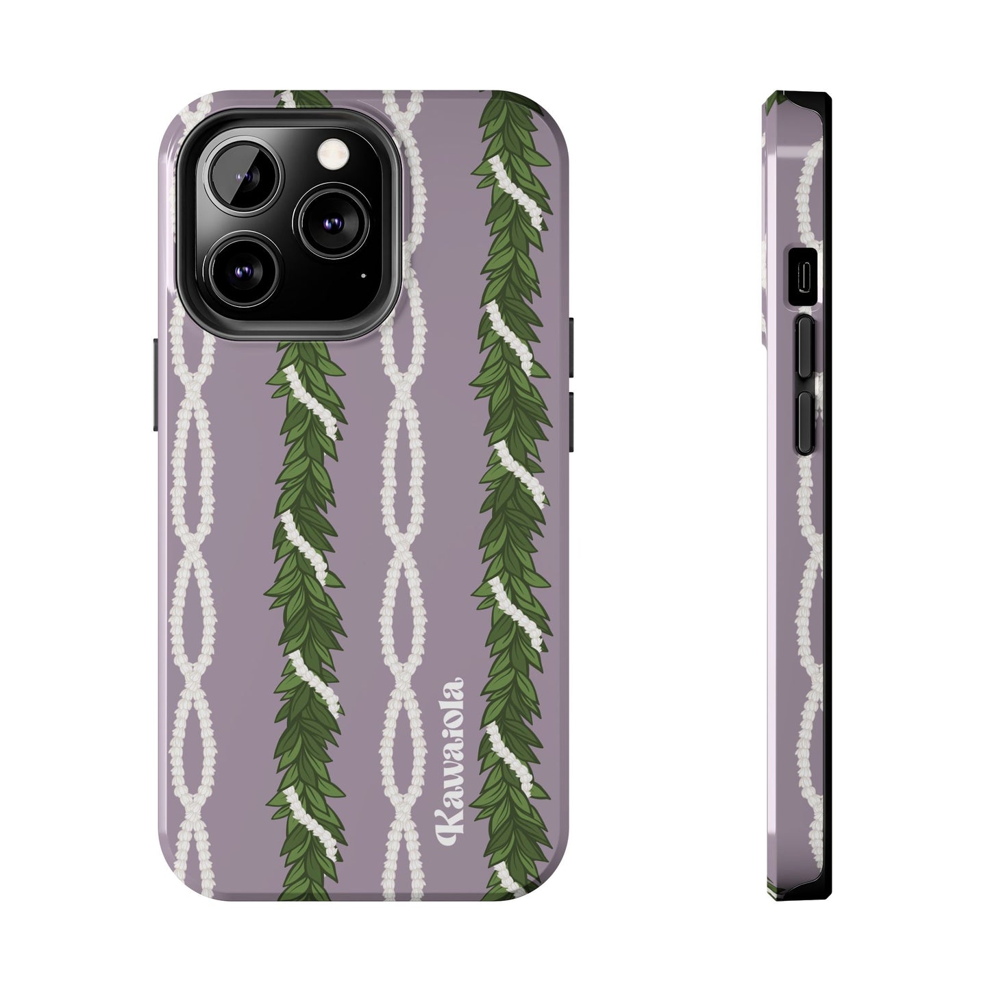 Maile & Pīkake LeiTough Phone Case