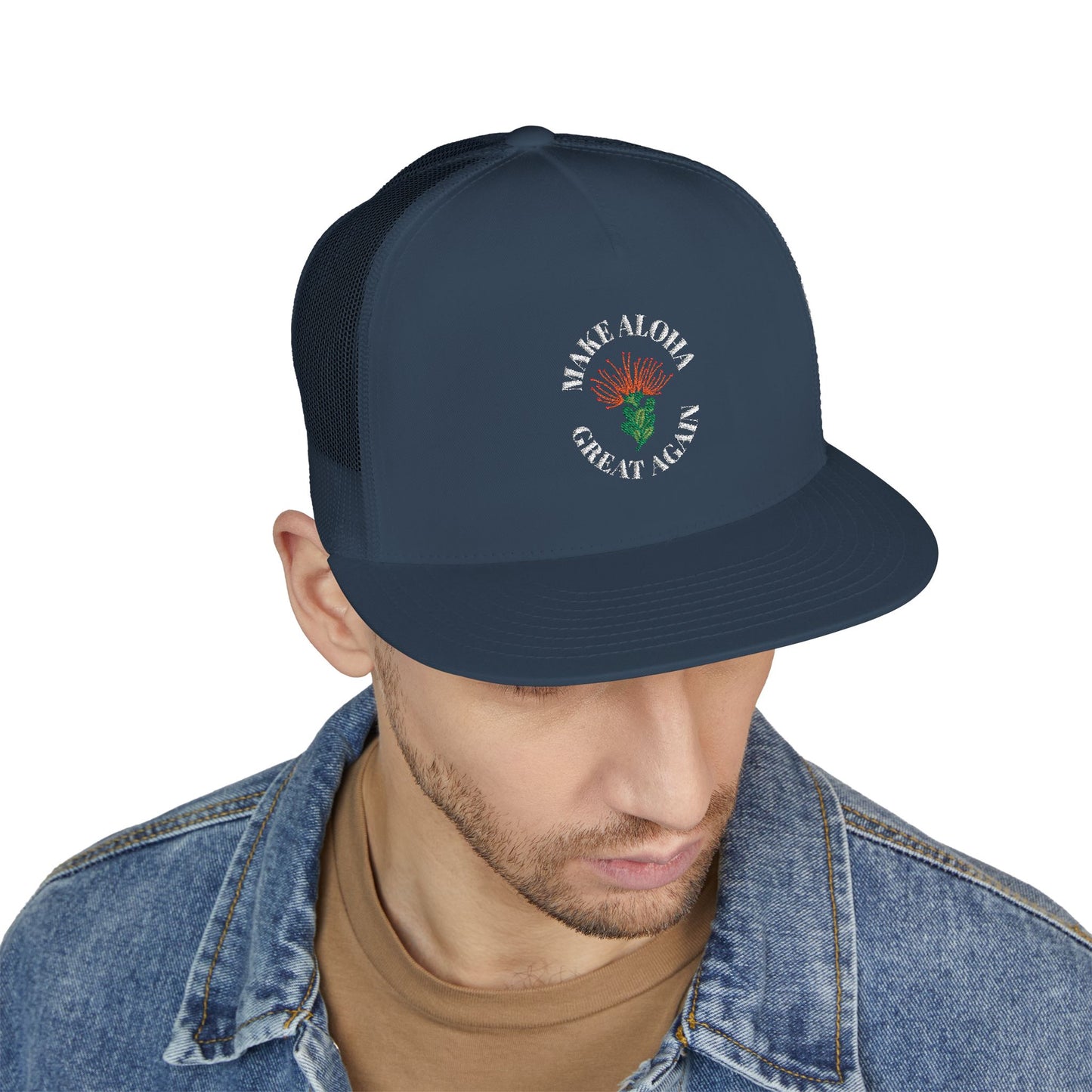Make Aloha Great Again Trucker Hatd