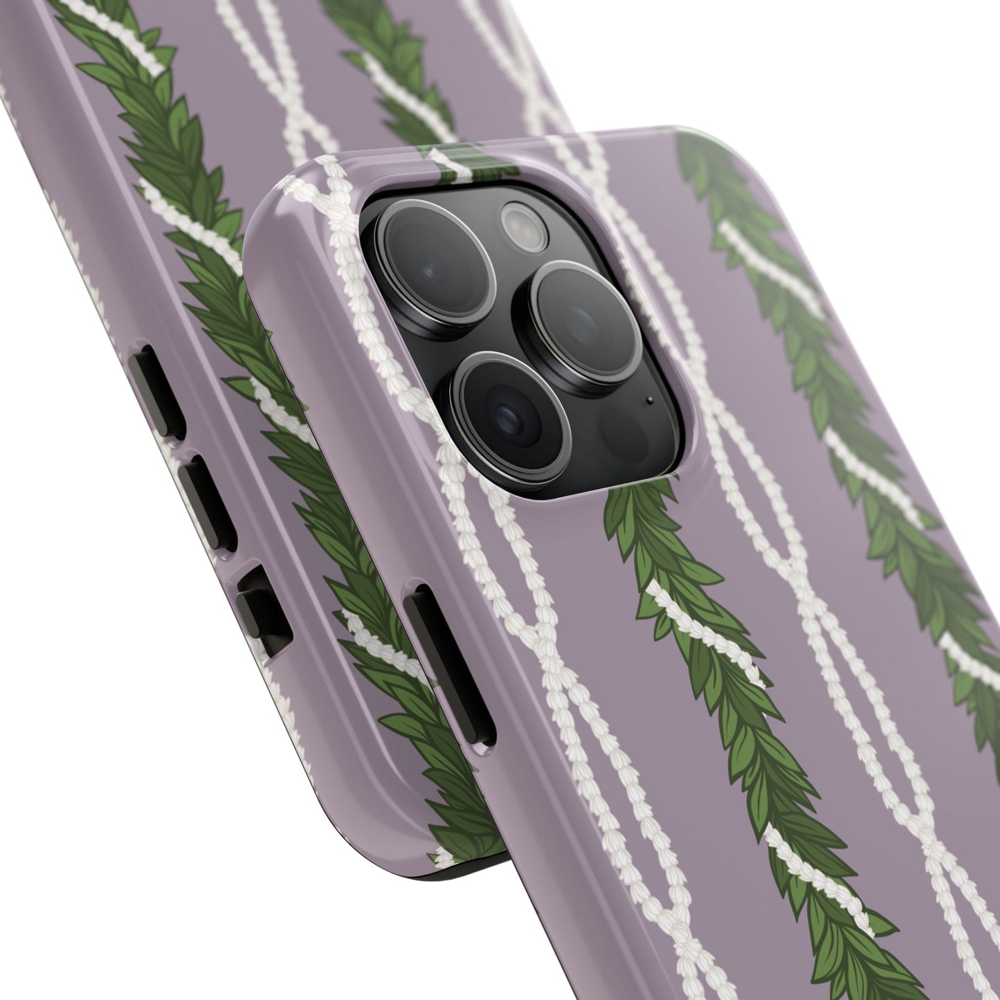Maile & Pīkake LeiTough Phone Case