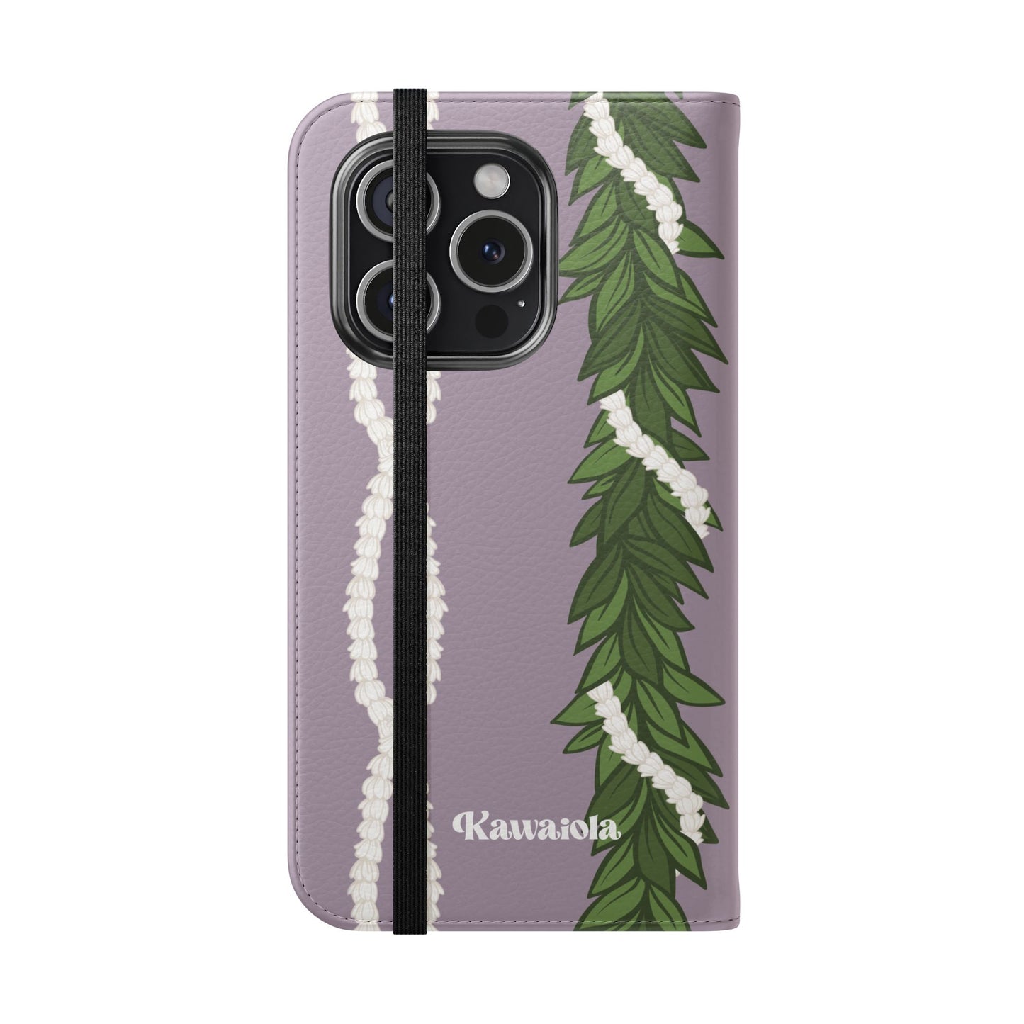 Maile & Pīkake Flip Case