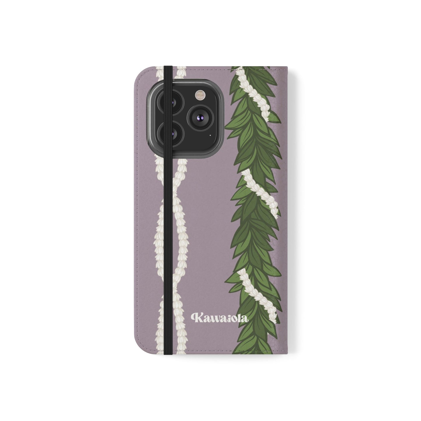 Maile & Pīkake Flip Case