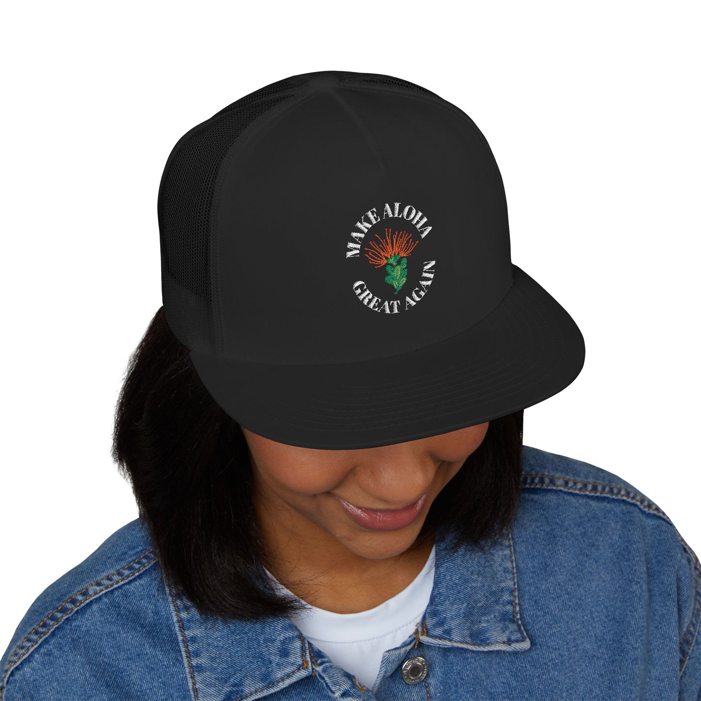 Make Aloha Great Again Trucker Hatd