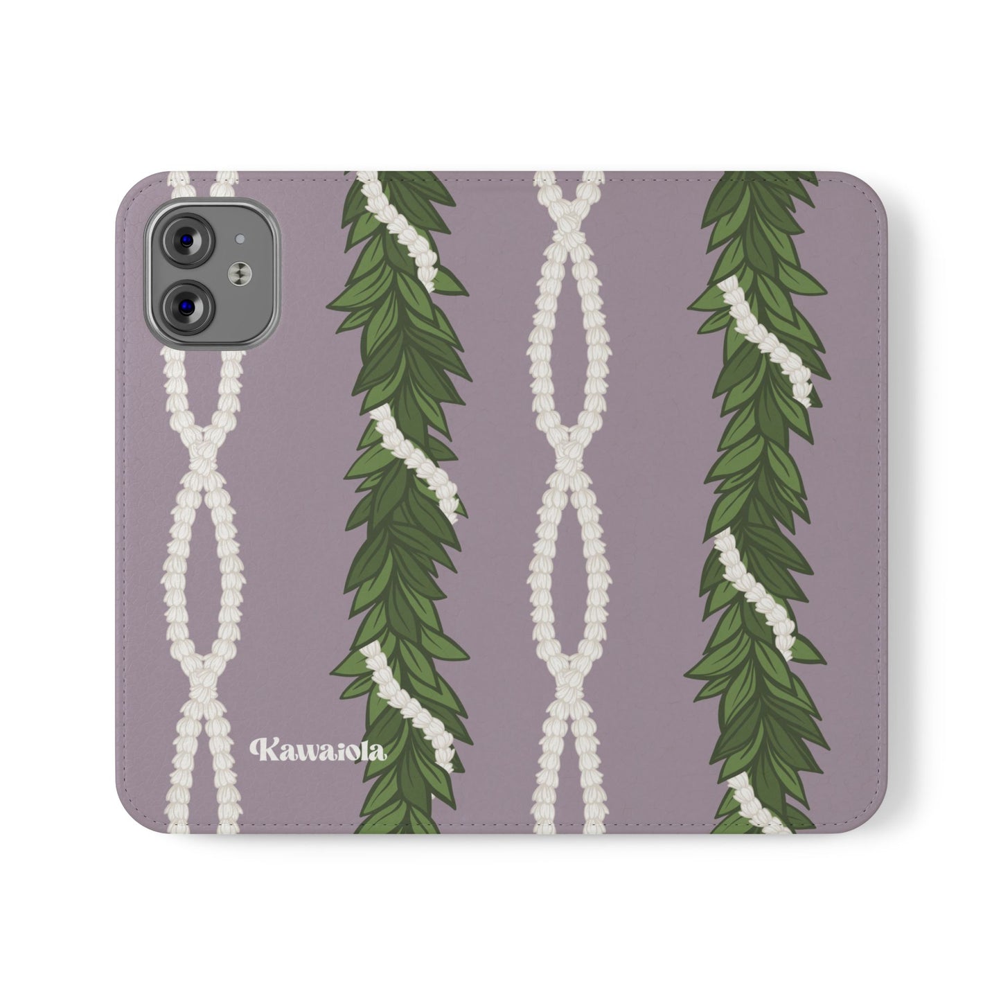 Maile & Pīkake Flip Case