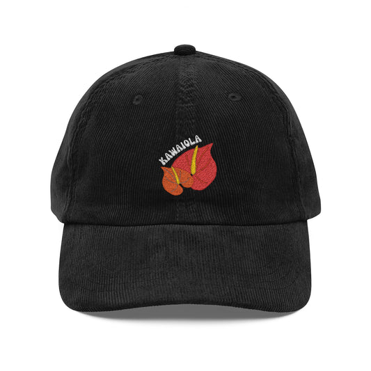 Corduroy Anthurium Hat
