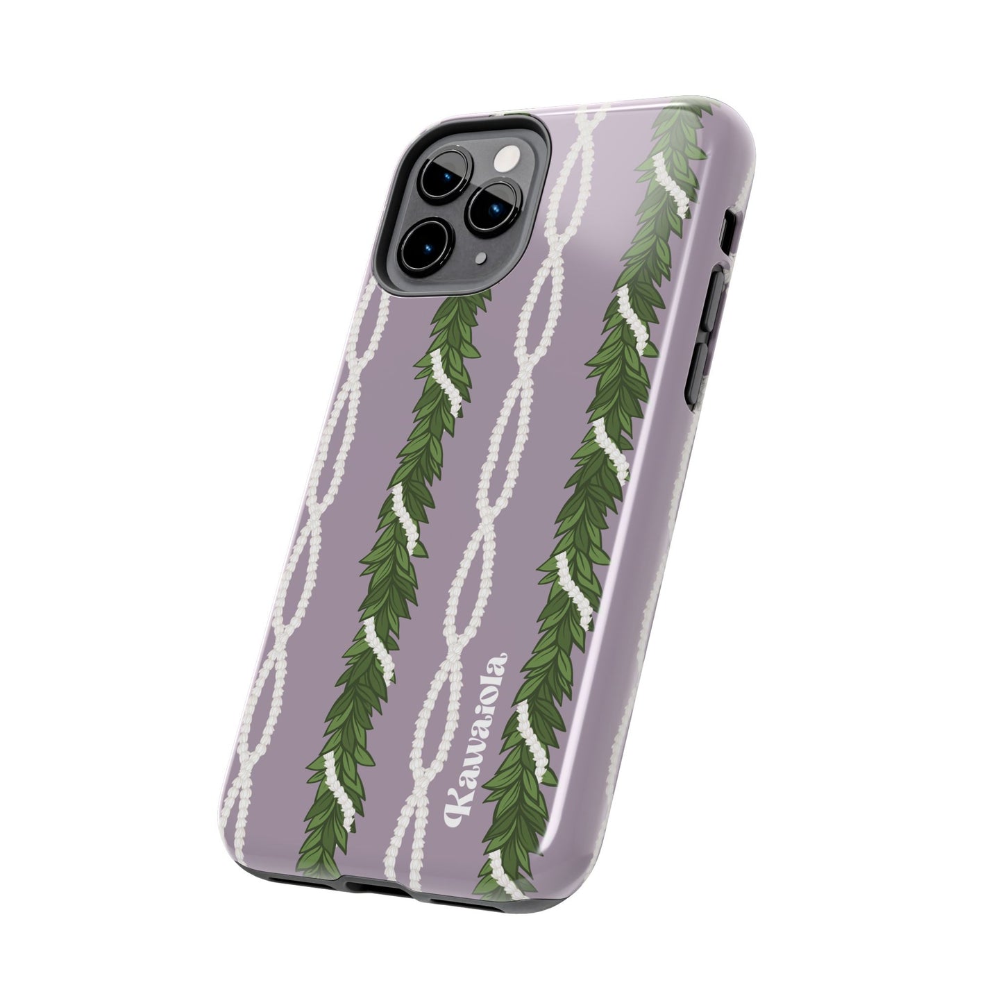 Maile & Pīkake LeiTough Phone Case