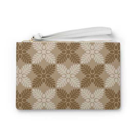Ulu Quilt Pattern Clutch