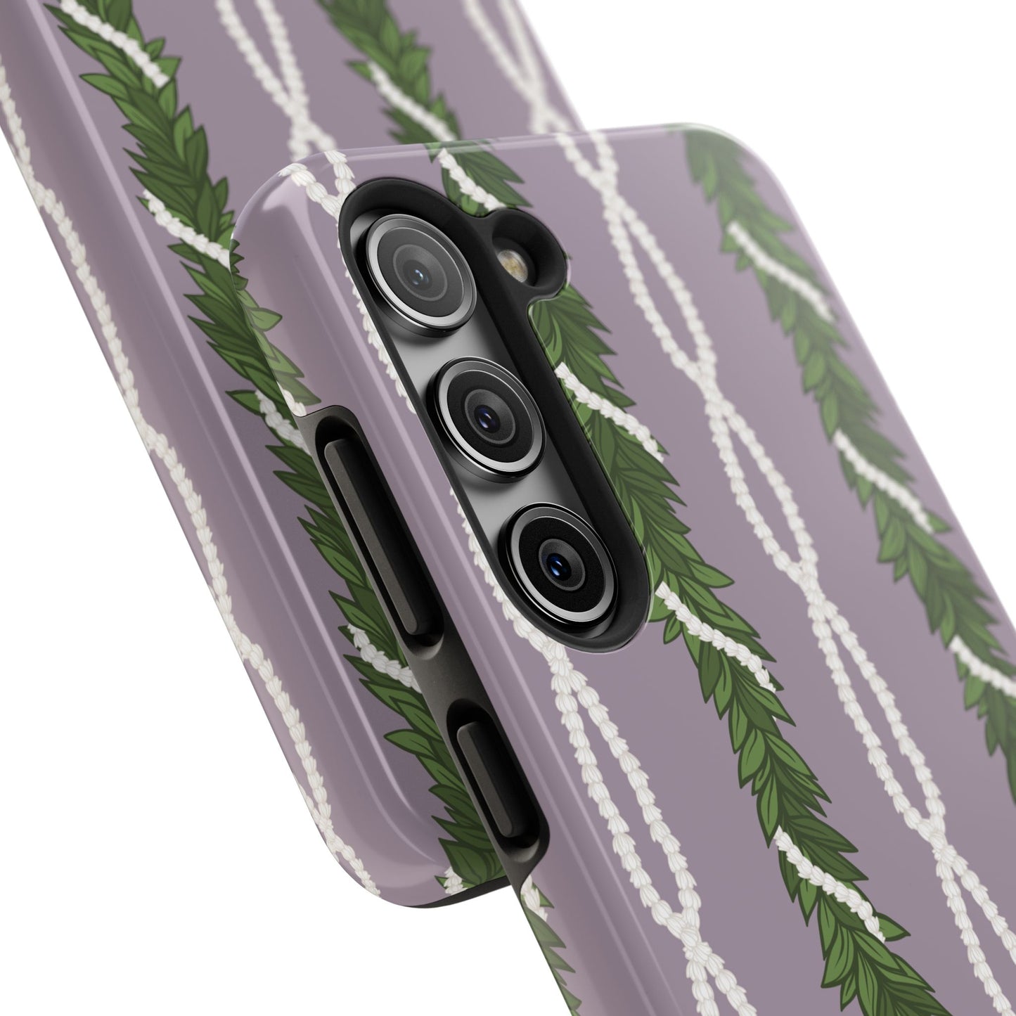 Maile & Pīkake LeiTough Phone Case