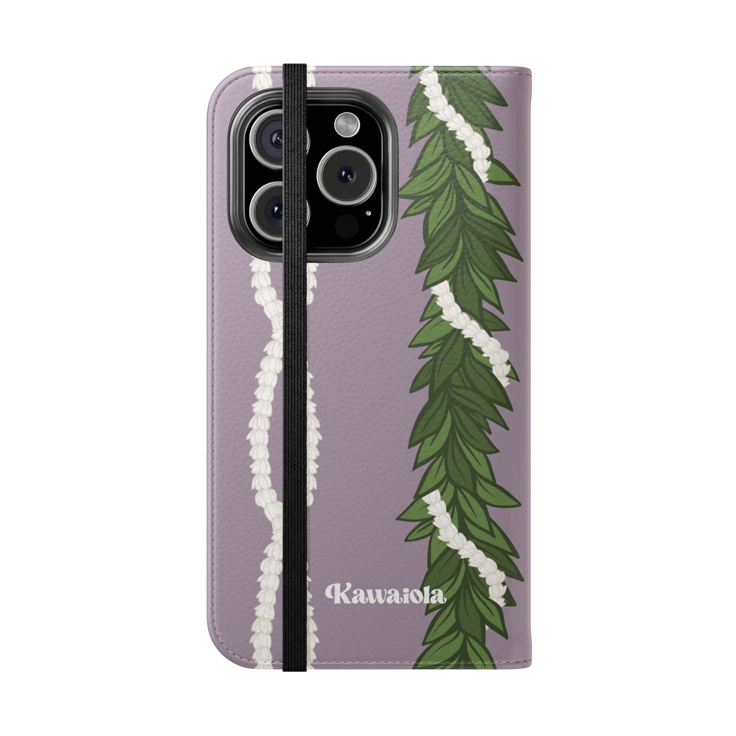 Maile & Pīkake Flip Case