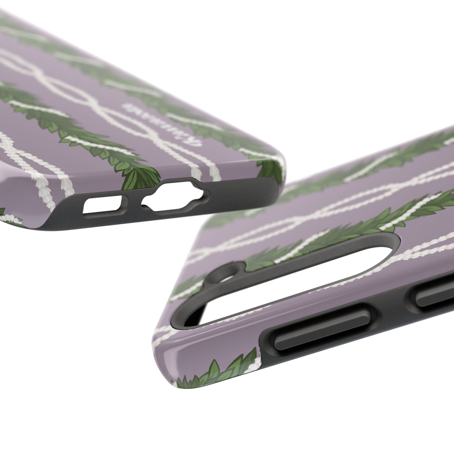 Maile & Pīkake LeiTough Phone Case