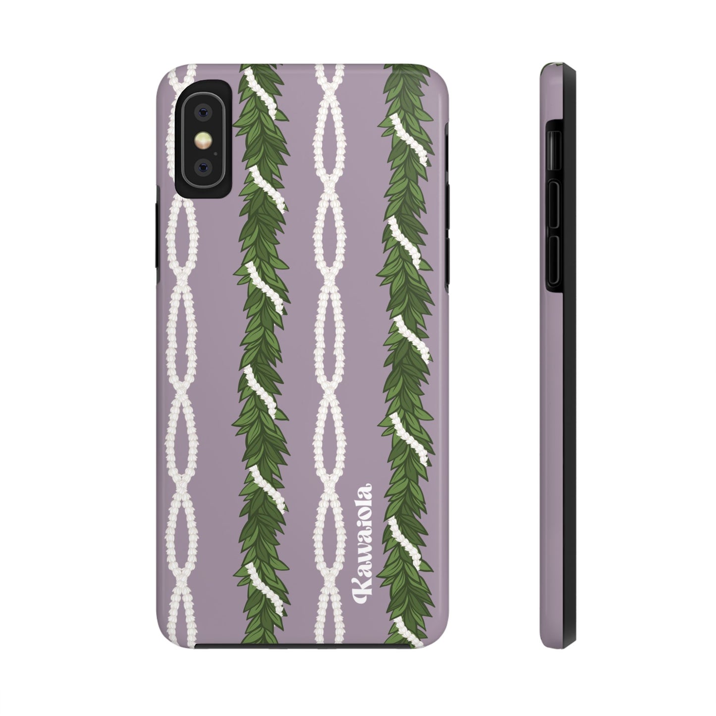 Maile & Pīkake LeiTough Phone Case