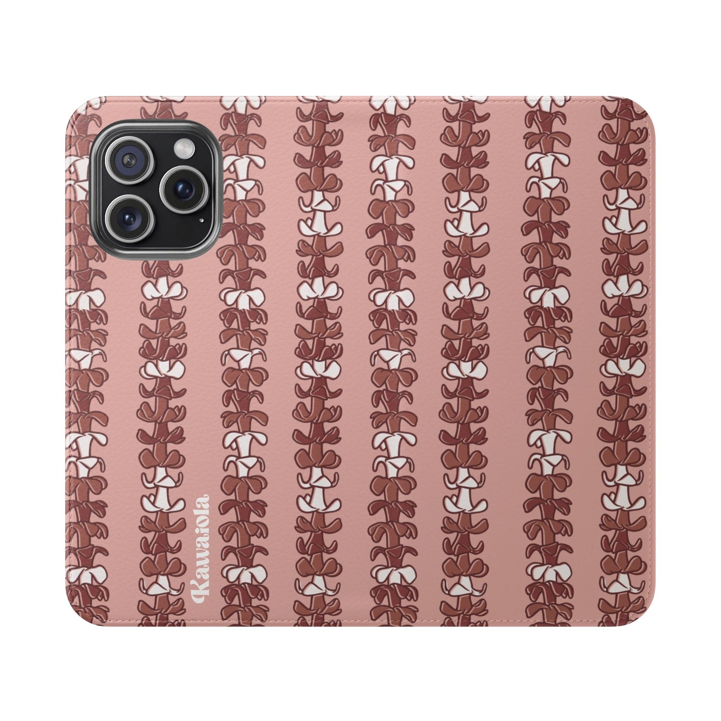 Puakenikeni Lei Flip Case