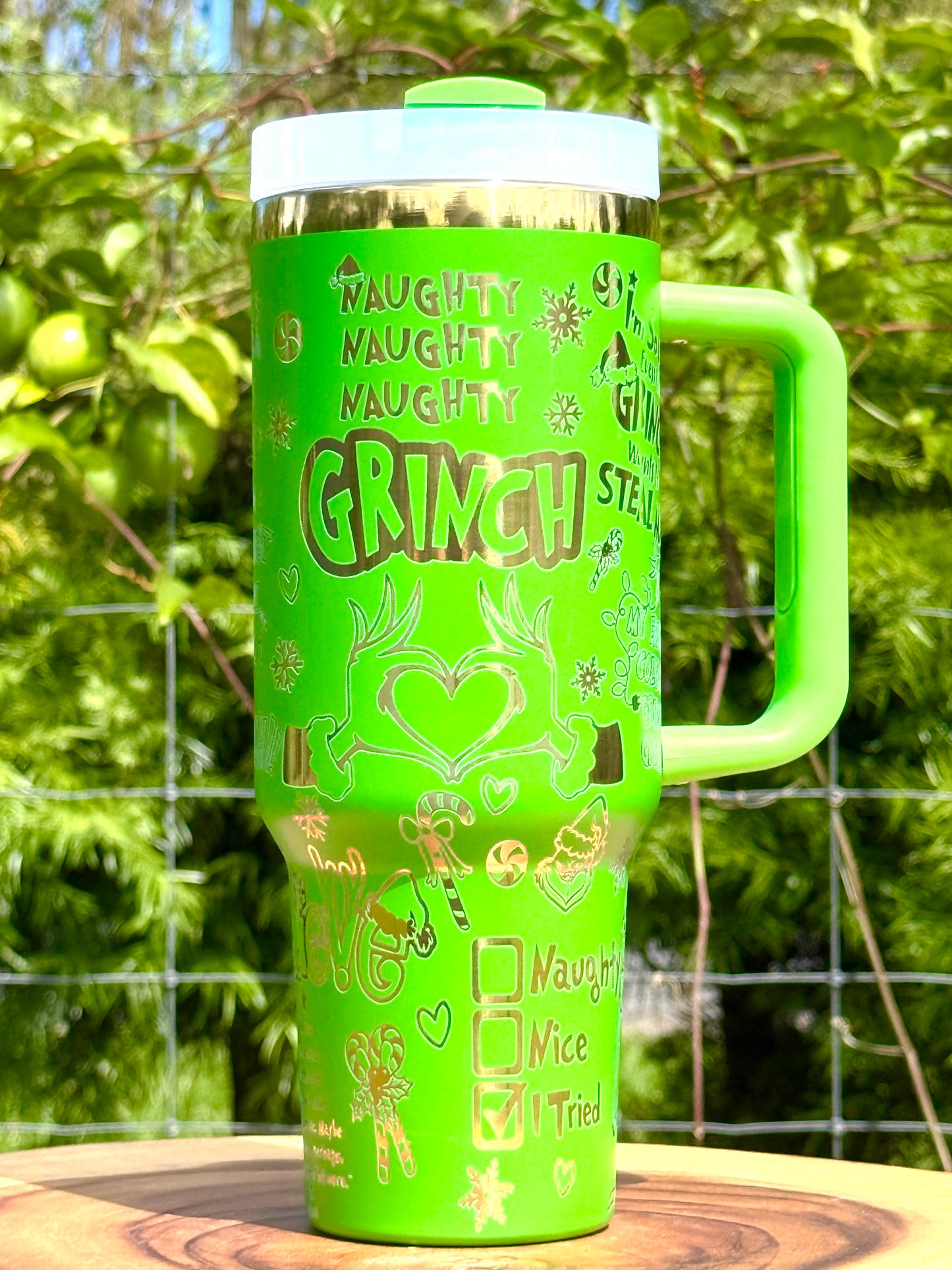 Grinchmas Engraved Cup